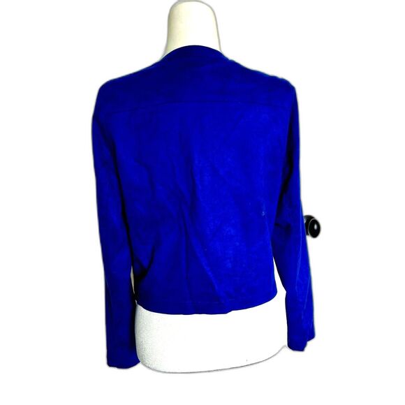 Who What Wear Jacket Blazer Electric Blue Women's Size S - Picture 3 of 8